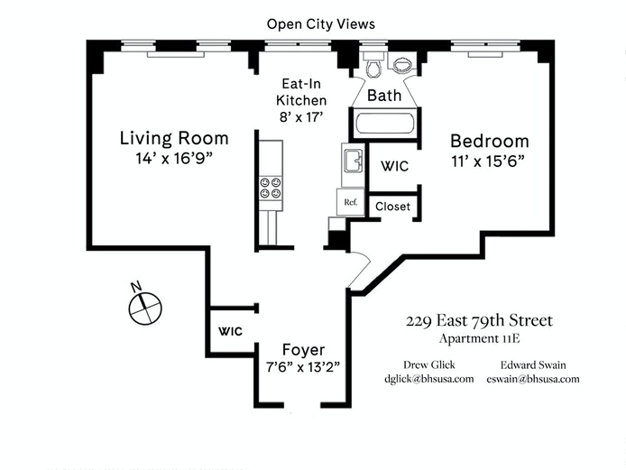 Floorplan for 229 East 79th Street, 11E