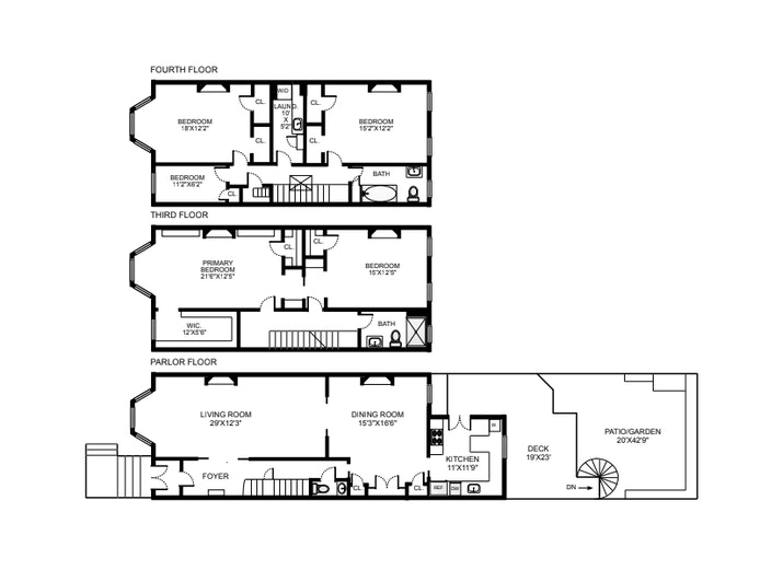 Floorplan for 505 1st Street