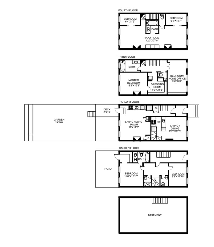 Floorplan for 163 Wyckoff Street