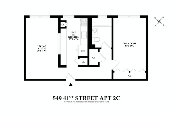 Floorplan for 549 41st Street