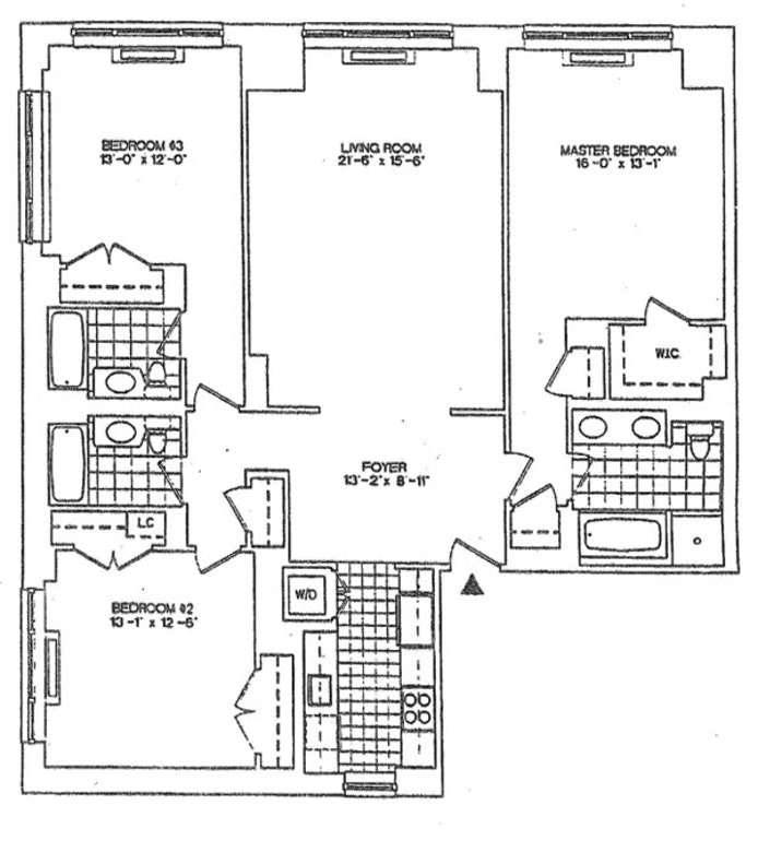 Floorplan for 308 East 72nd Street, 11A