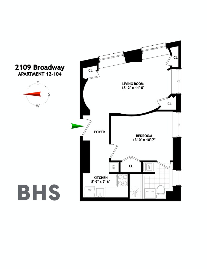 Floorplan for 2109 Broadway, 12104
