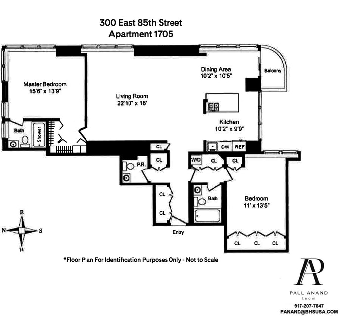 Floorplan for 300 East 85th Street