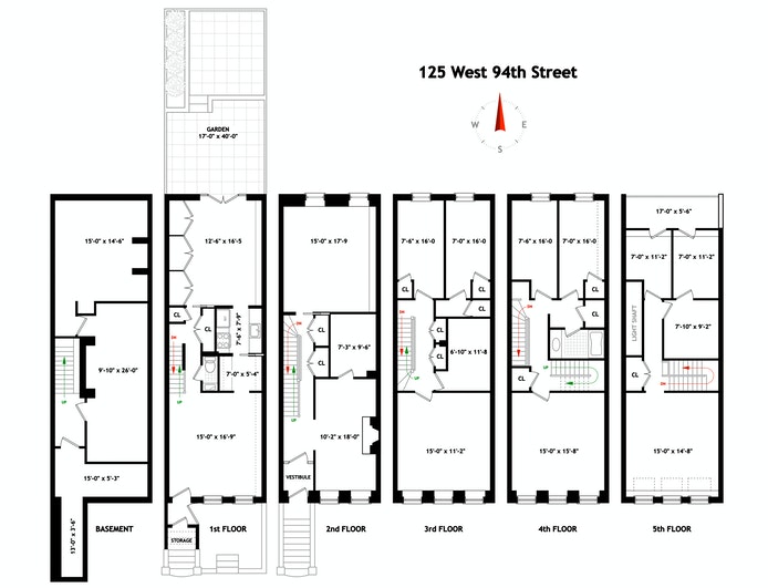 Floorplan for 200 West 54th Street, 11G