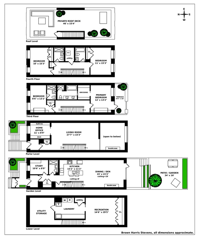 Floorplan for 296A Sackett Street