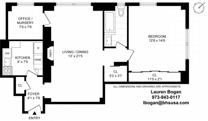 Floorplan for 205 East 78th Street, 11T