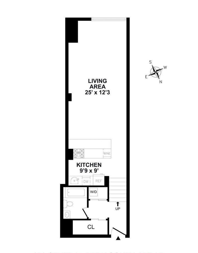 Floorplan for 106 Central Park South, 2E