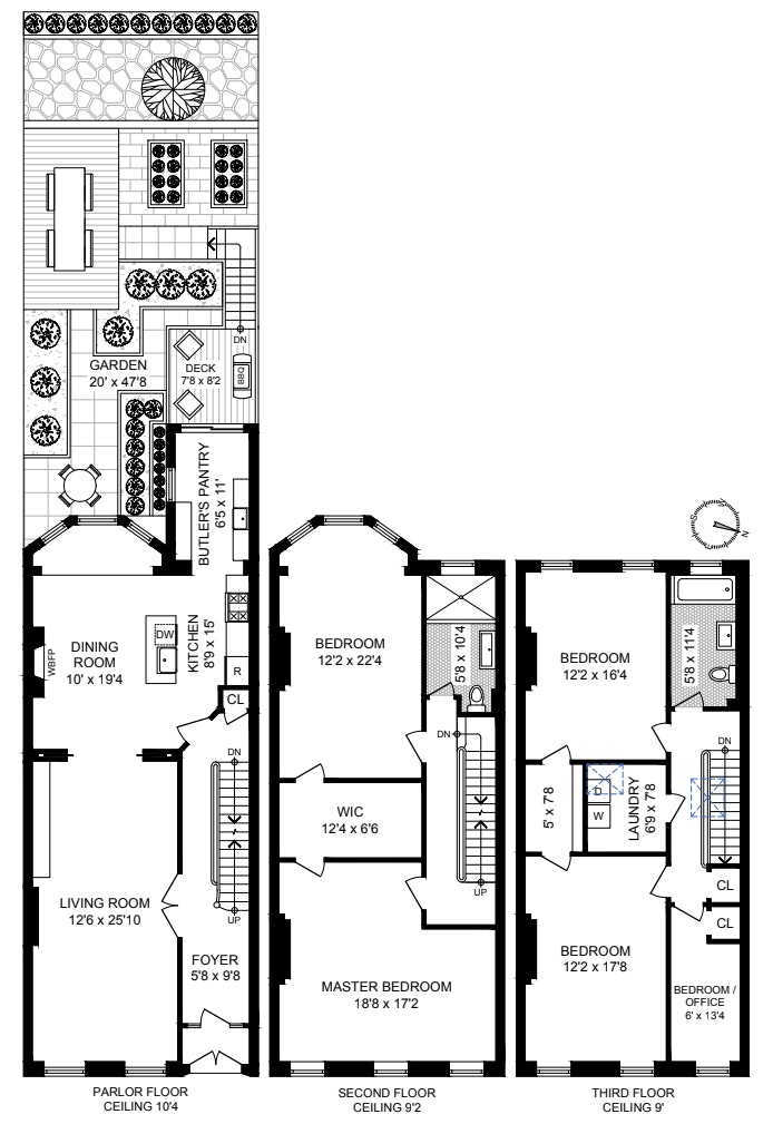 Floorplan for 406 Grand Avenue