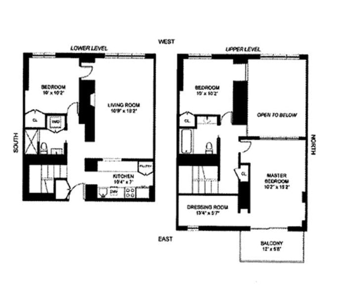 Floorplan for 126 Waverly Place, 3E