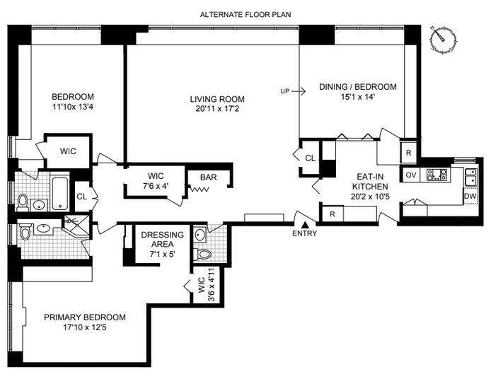 Floorplan for 35 Sutton Place, 21C