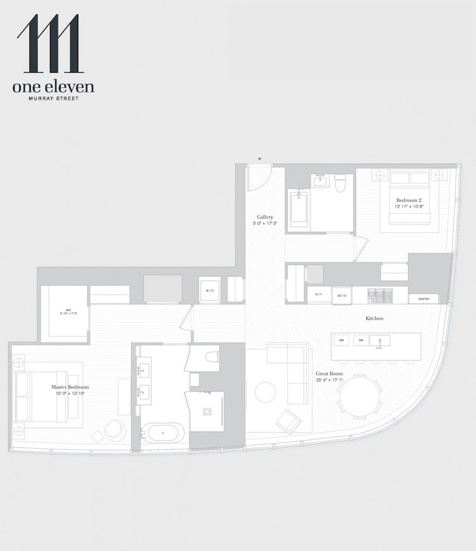 Floorplan for 111 Murray Street