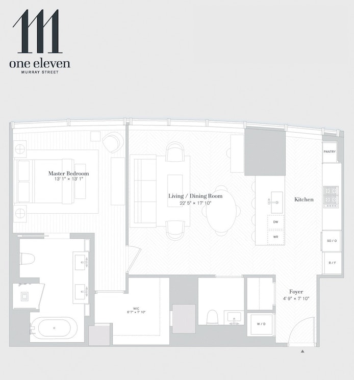 Floorplan for 111 Murray Street
