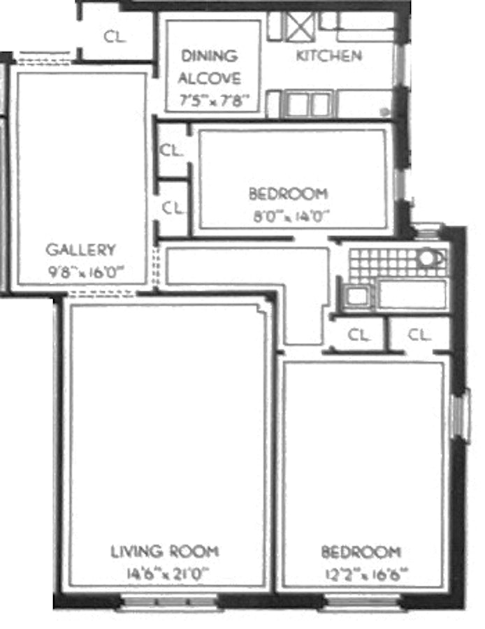 Floorplan for 3215 Netherland Ave, 5A