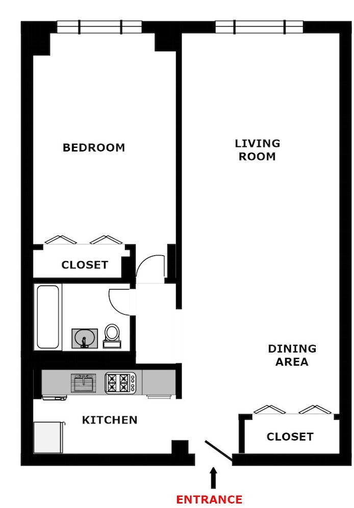 Floorplan for 39-65 52nd Street