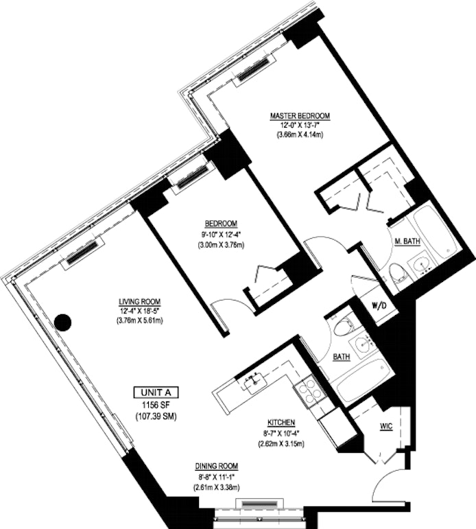 Floorplan for 230 Ashland Place, 16A