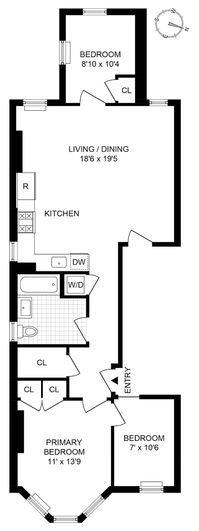 Floorplan for 49 Sutton Street, 3