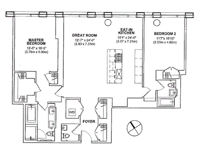 Floorplan for 101 Warren Street, 3130