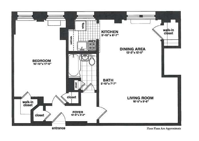 Floorplan for 1100 Madison Avenue, 9C