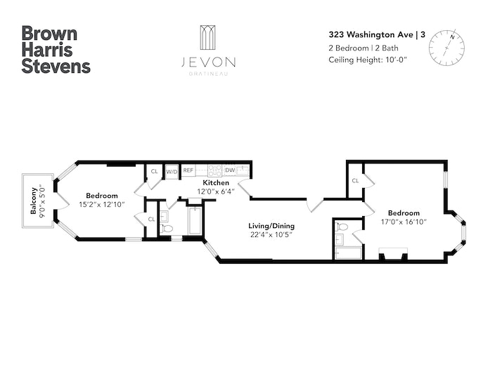 Floorplan for 323 Washington Avenue