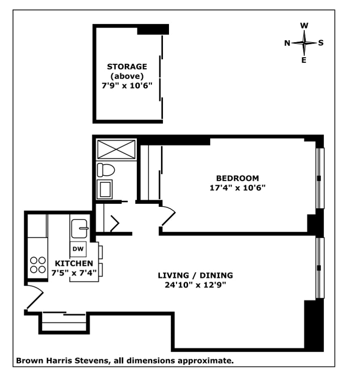 Floorplan for 96 Schermerhorn Street, 11B