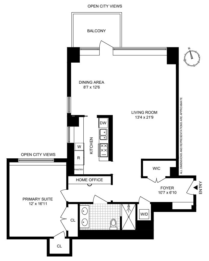 Floorplan for 200 East 66th Street, E1901