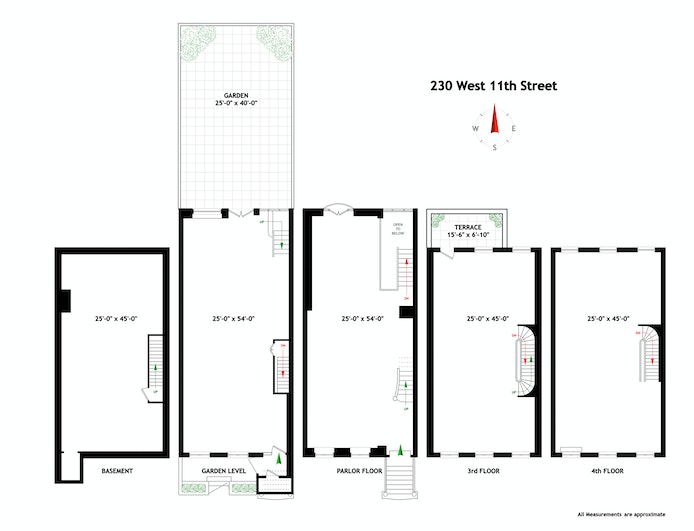 Floorplan for 230 West 11th Street