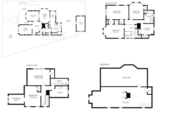 Floorplan for 84 Buckingham Road