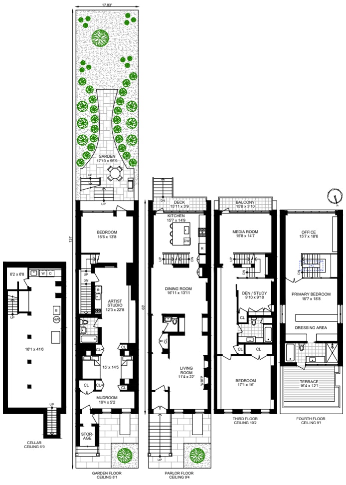 Floorplan for 300 Prospect Place
