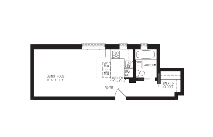 Floorplan for 330 Haven Avenue, 2F