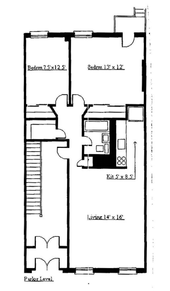 Floorplan for 145 State Street, 1