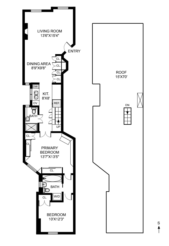 Floorplan for 153 Garfield Place, 4R