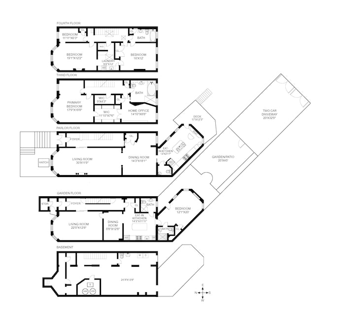 Floorplan for 286 Sterling Place