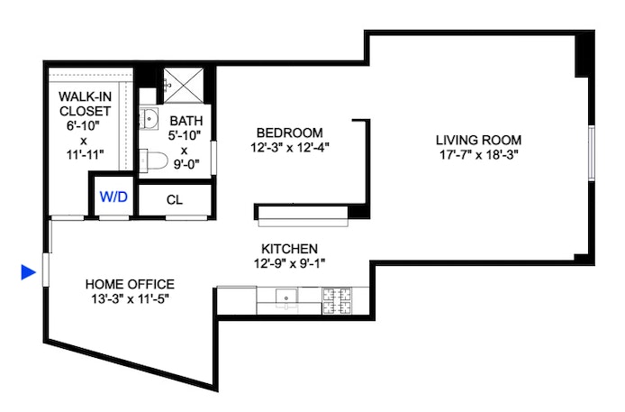 Floorplan for 15 Broad Street, 902