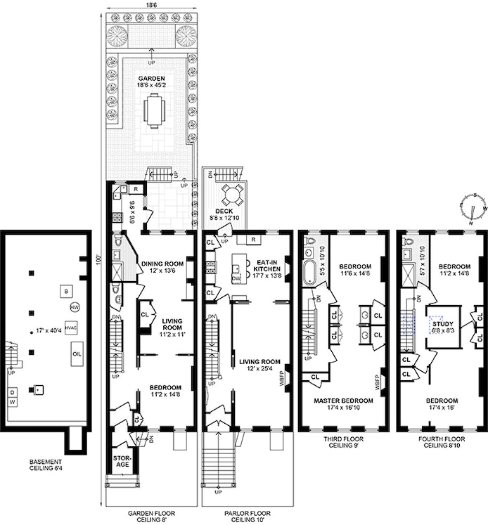Floorplan for 164 Macdonough Street