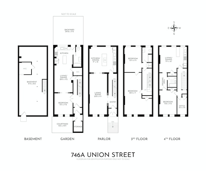 Floorplan for 746 Union Street