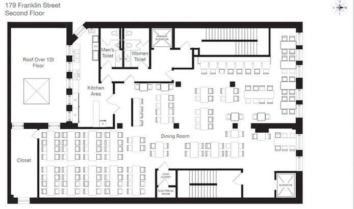 Floorplan for 179 Franklin Street, 2