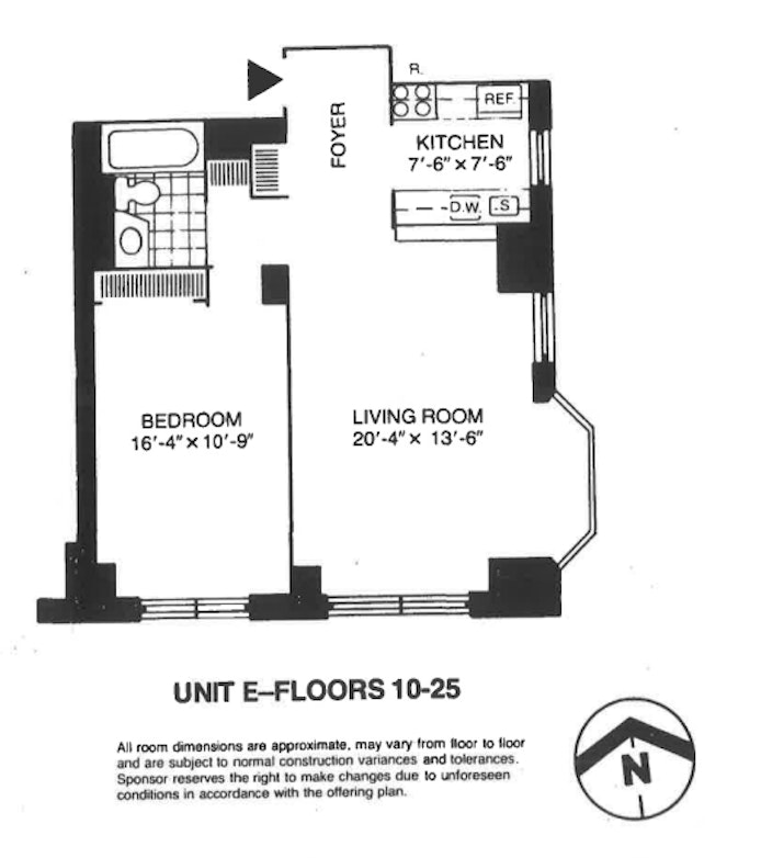 Floorplan for 380 Rector Place