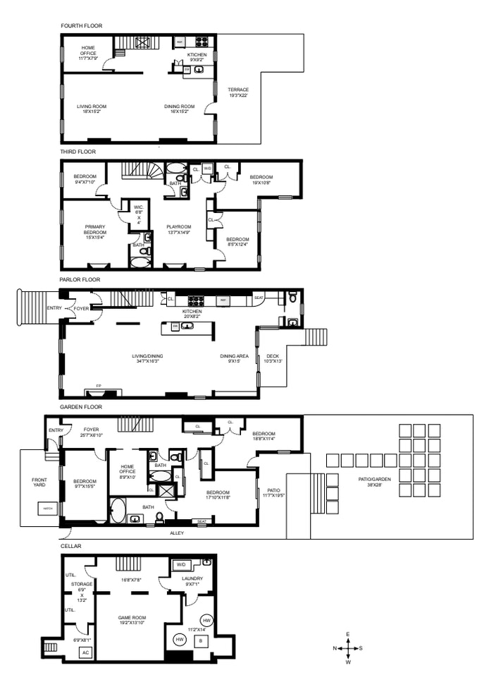 Floorplan for 236 Degraw Street