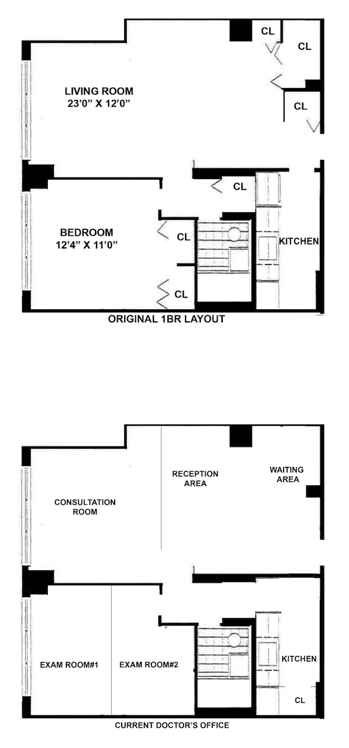 Floorplan for 15 West 72nd Street, 1/N