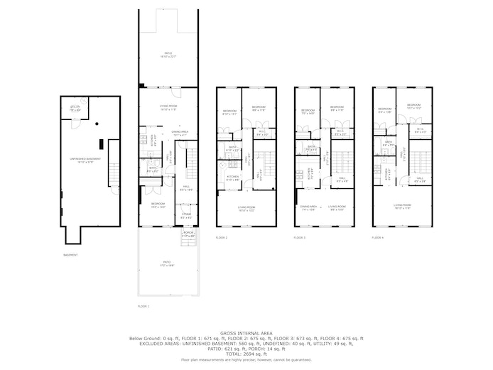 Floorplan for 2115 Fifth Avenue