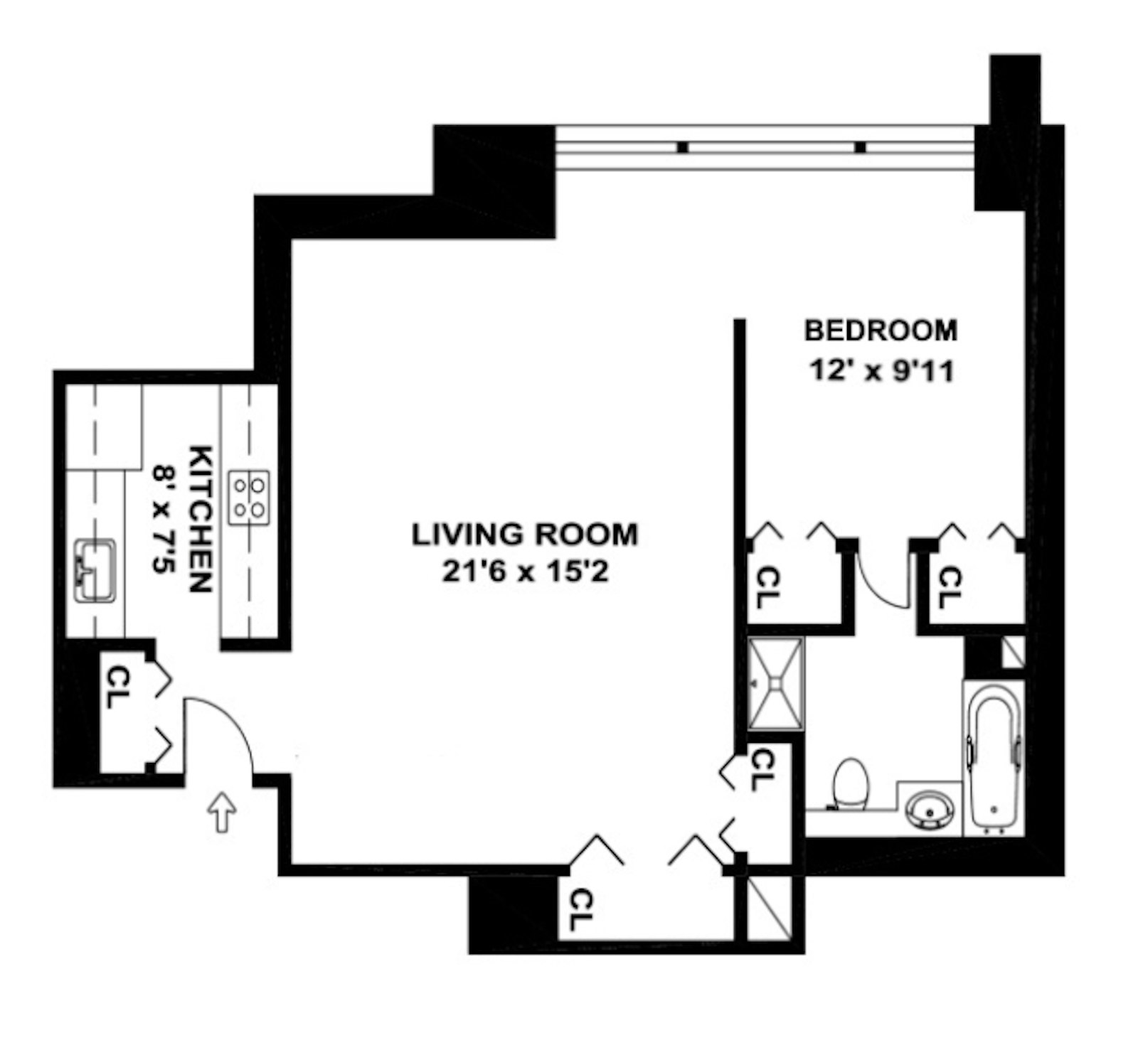 Floorplan for 118 East 60th Street, 32A