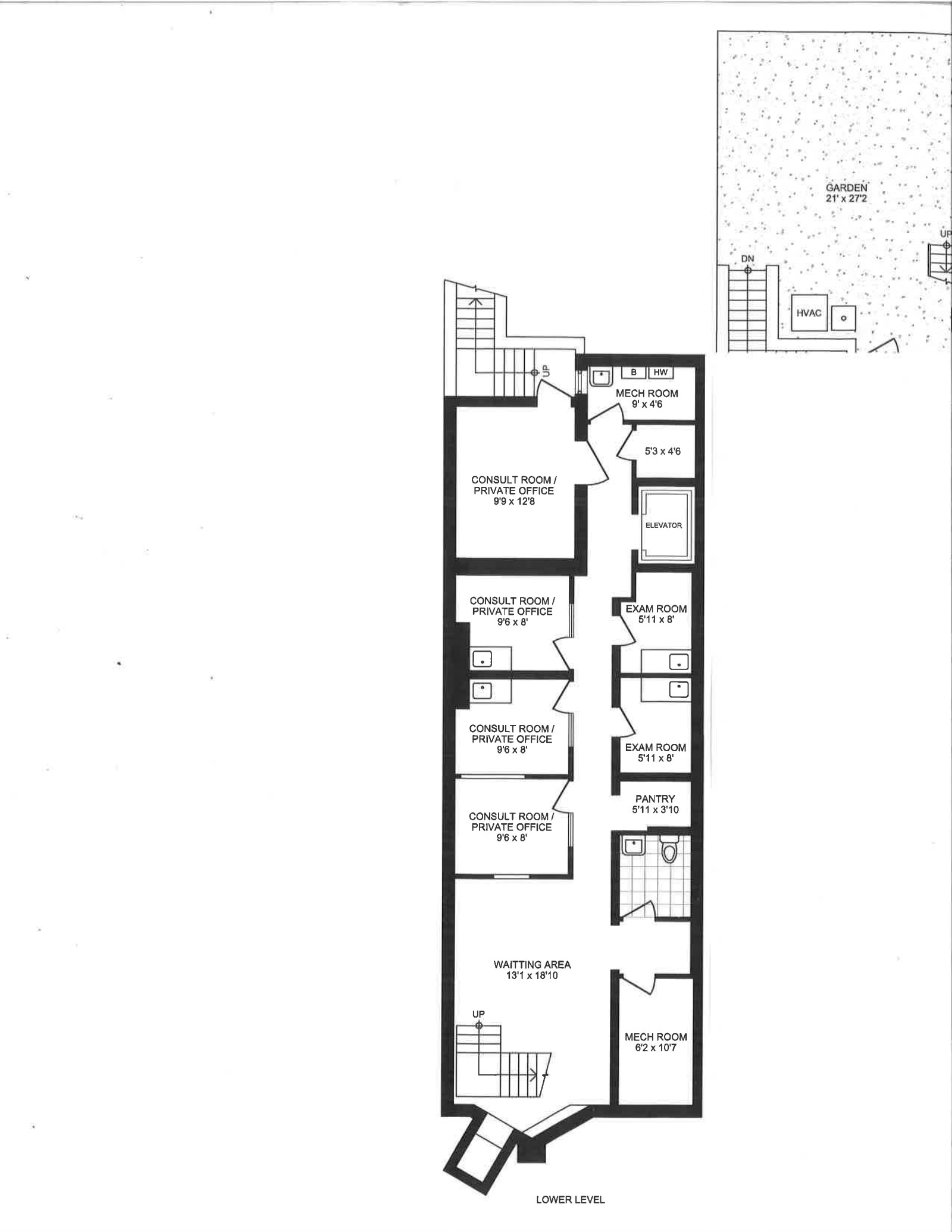 Floorplan for 207 Berkeley Pl, LOWERSUITE