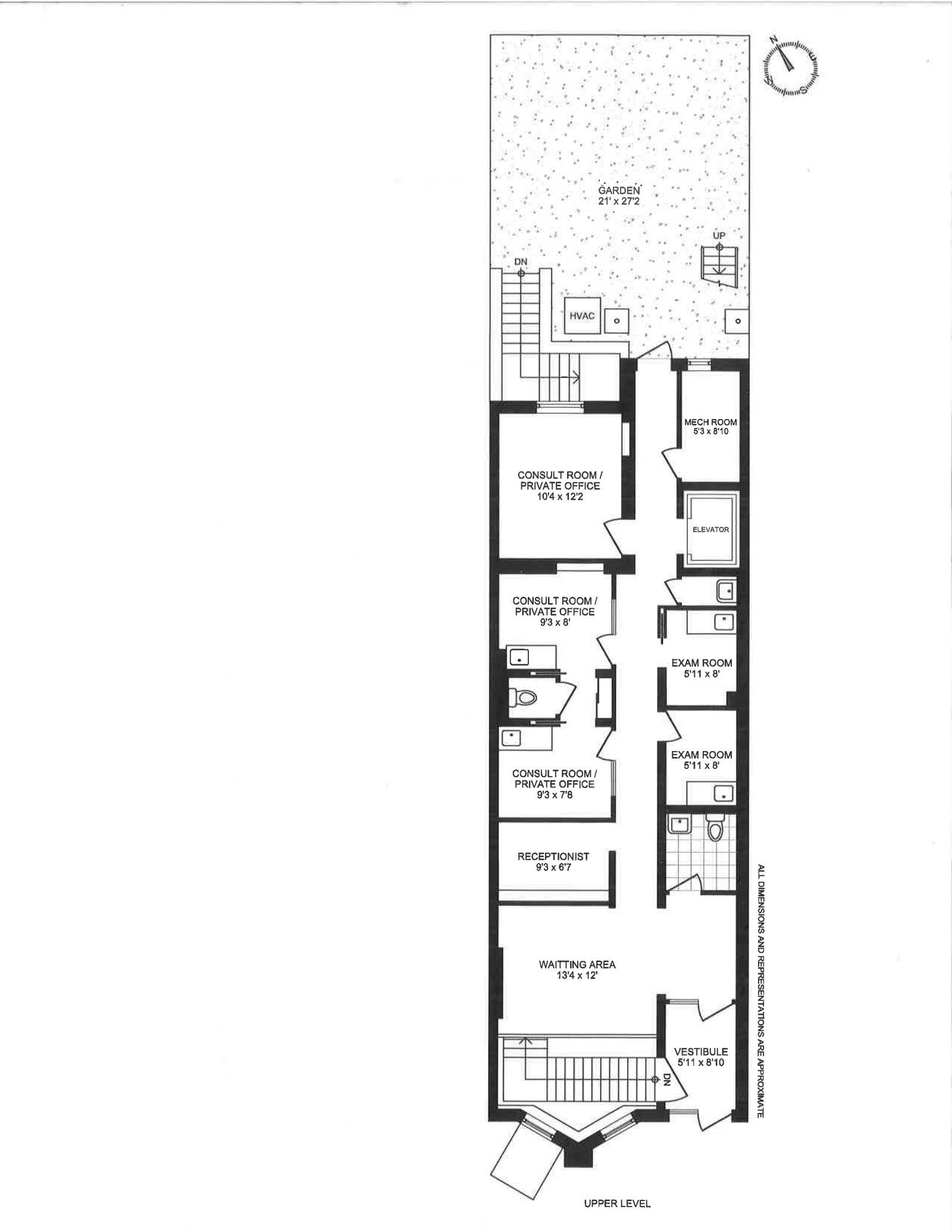 Floorplan for 207 Berkeley Pl, UPPERSUITE
