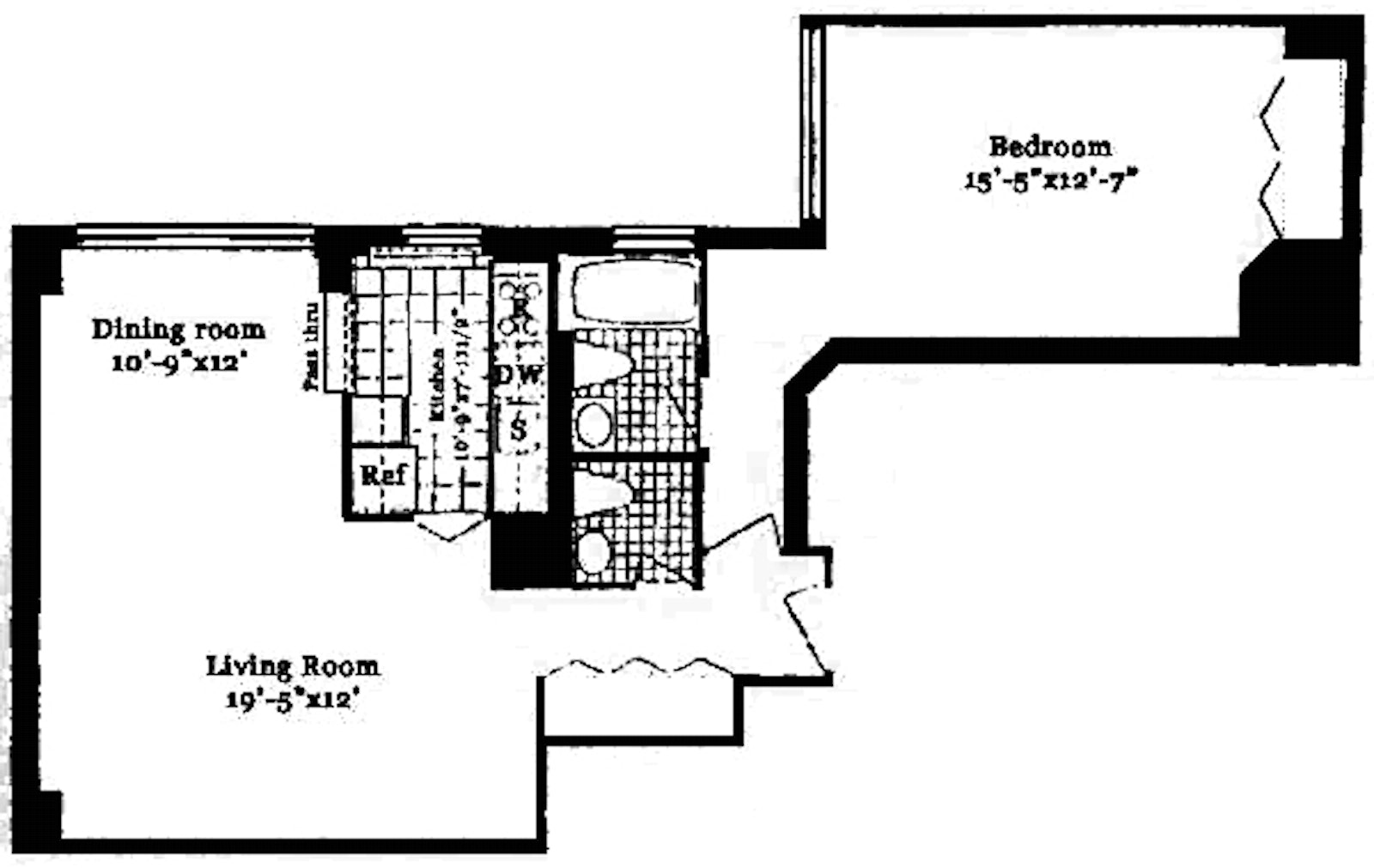 Floorplan for 280 Park Avenue South, 8C