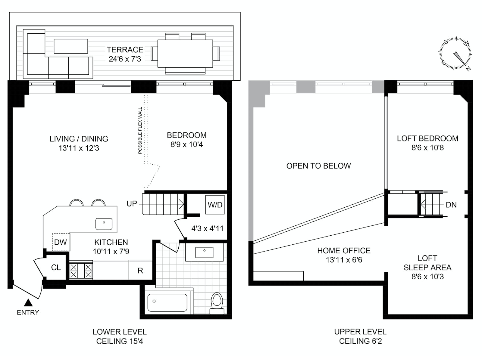 Floorplan for 135 N 9th St