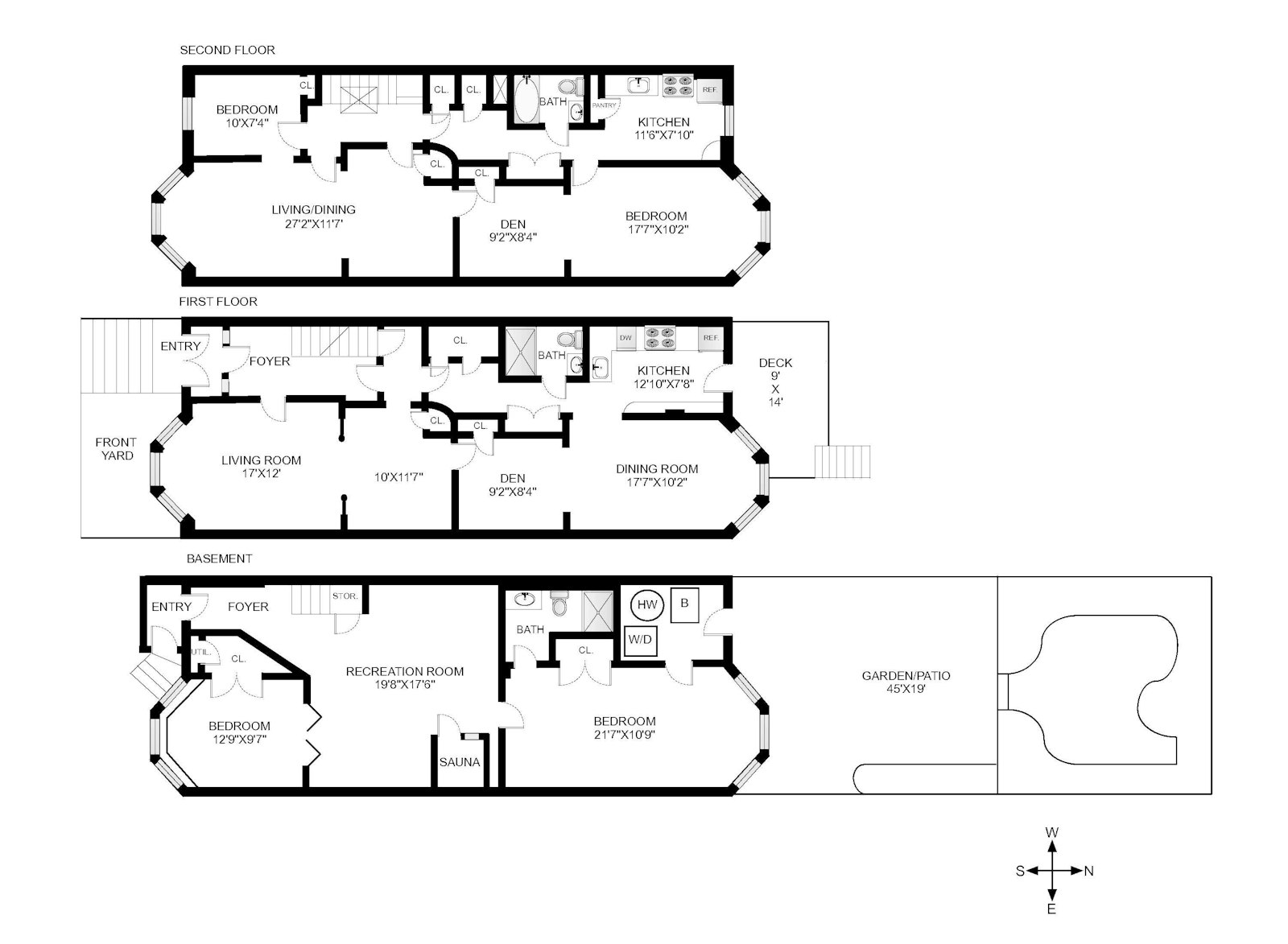 Floorplan for 573 41st Street