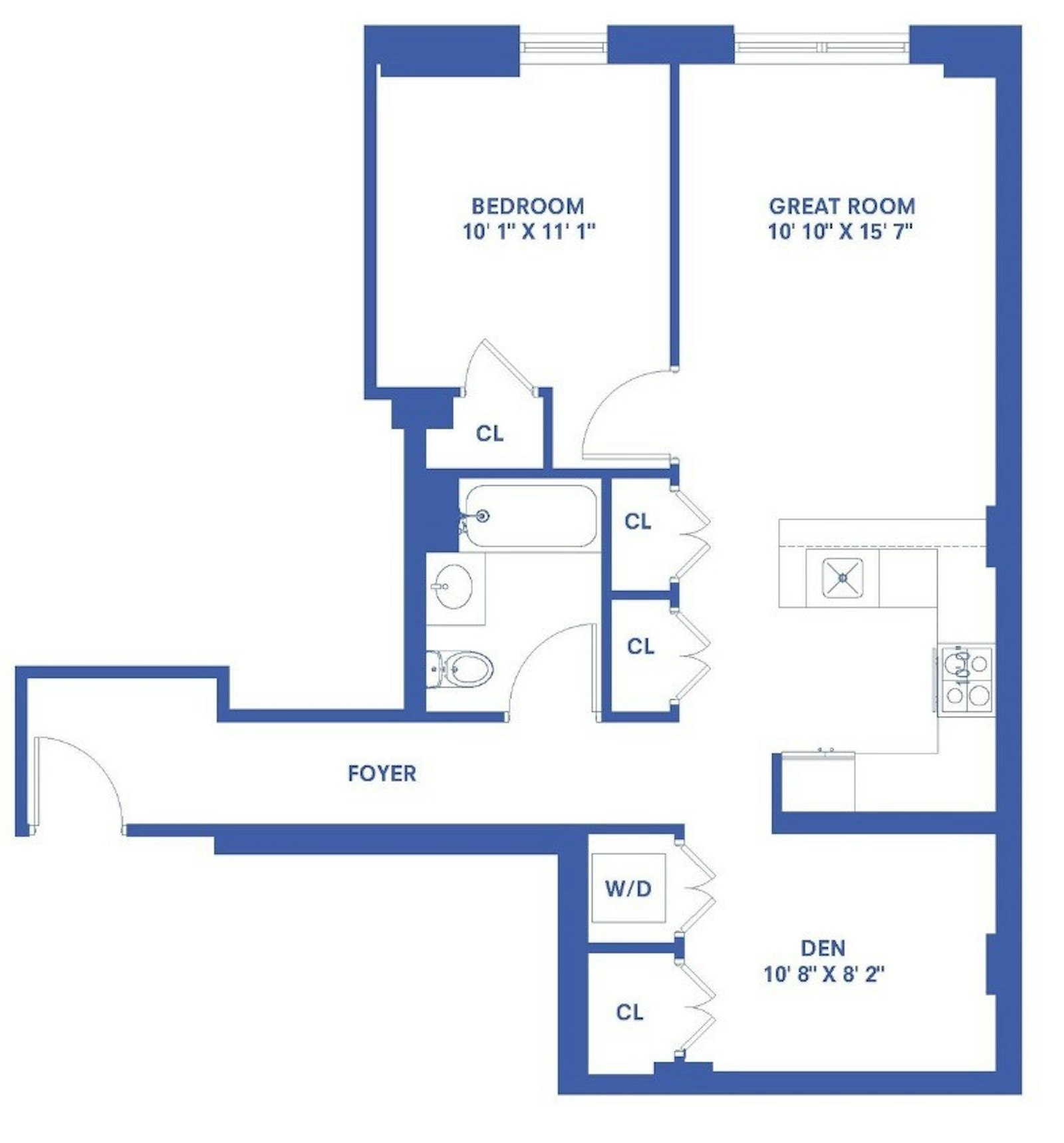 Floorplan for 906 Prospect Place, 3C