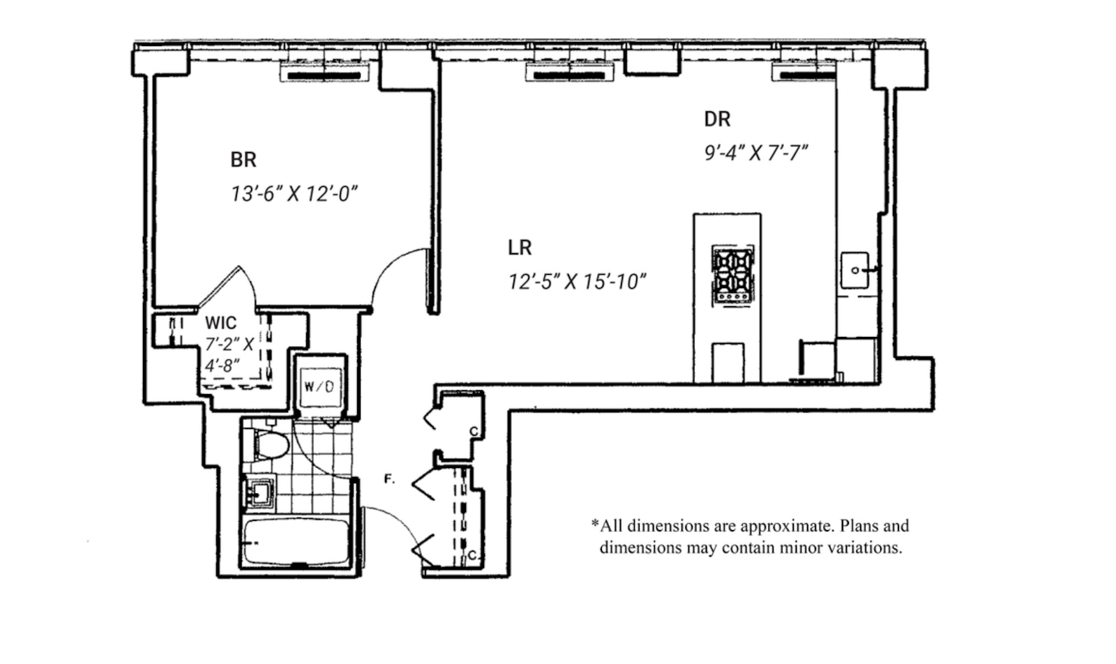 Floorplan for 450 West 17th Street