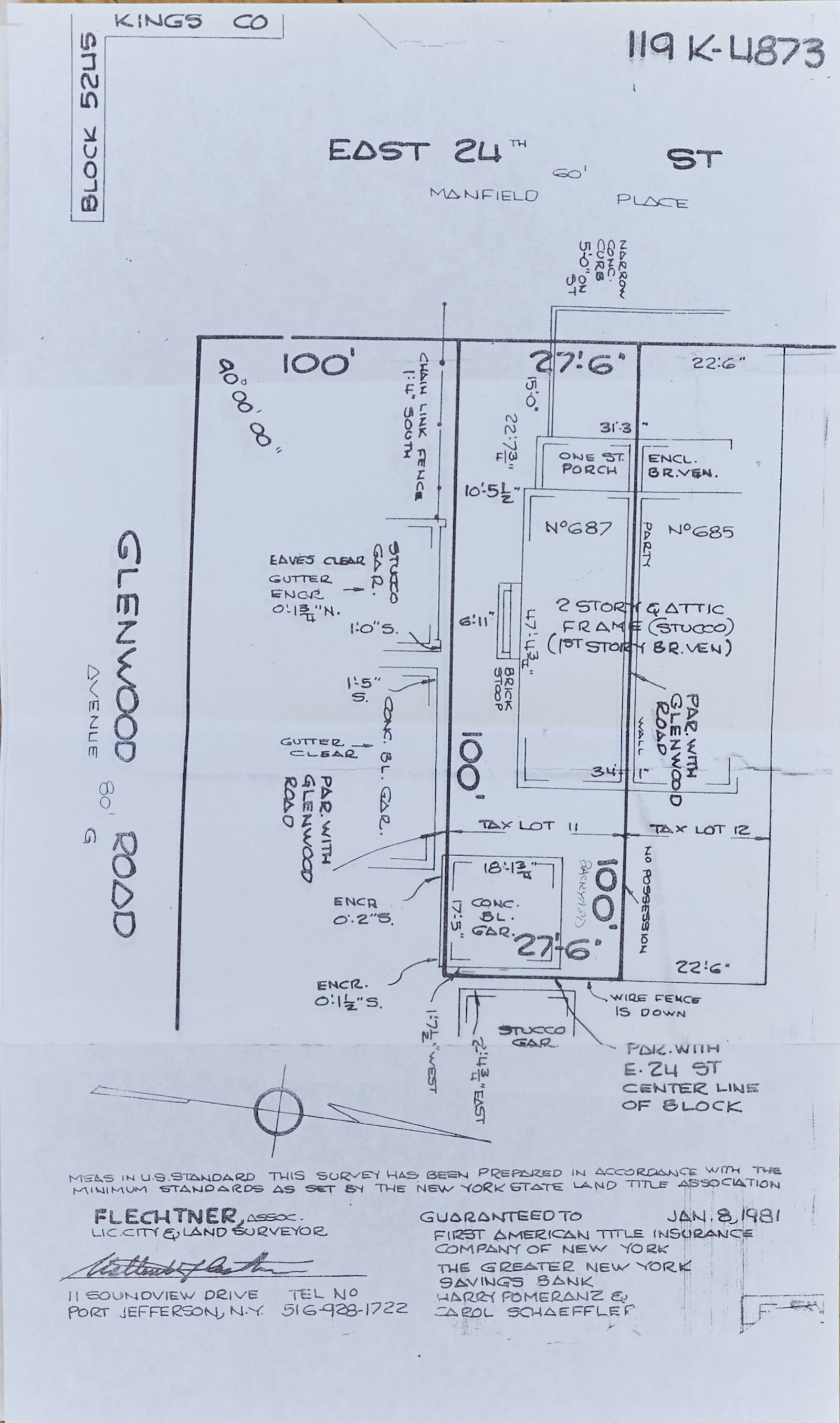 Floorplan for 687 East 24th Street