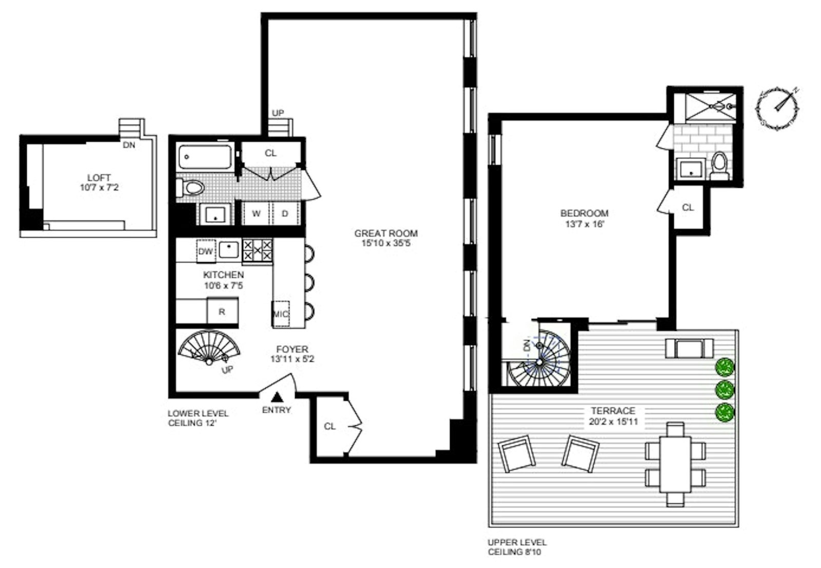 Floorplan for 120 Boerum Place, 3A